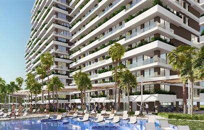 Kıbrıs İskele'nin En Prestijli Projesi F Blokta Satılık 2+1 Penthouse Daireler