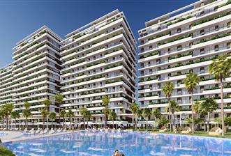 Kıbrıs İskele'nin En Prestijli Projesi F Blokta Satılık 2+1 Penthouse Daireler