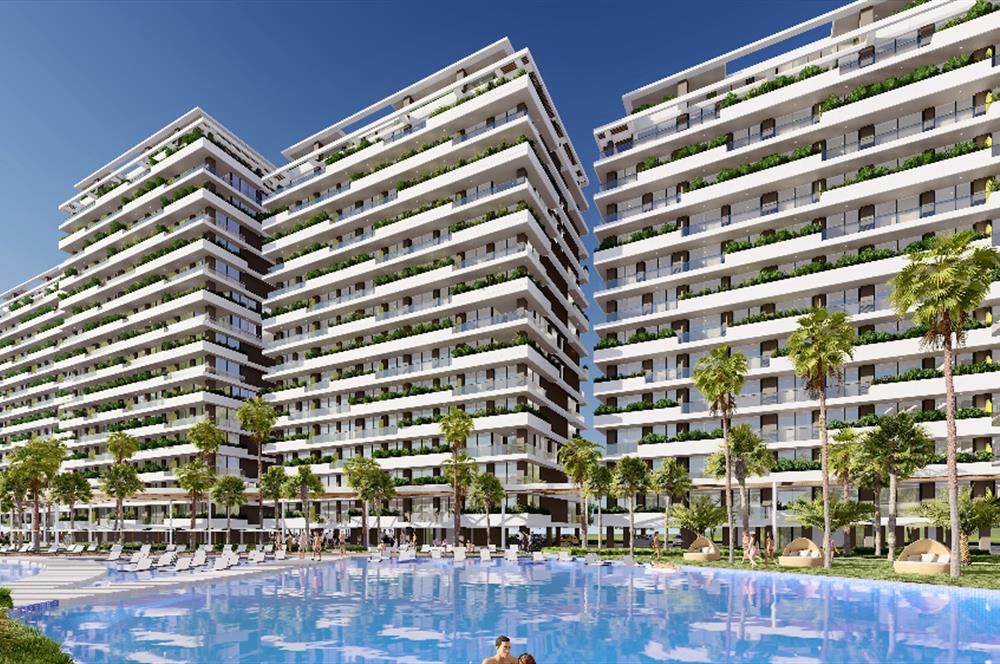 Kıbrıs İskele'nin En Prestijli Projesi F Blokta Satılık 3+1 Penthouse Daireler