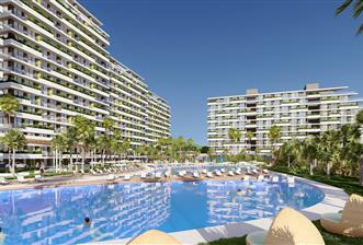 Kıbrıs İskele'nin En Prestijli Projesi F Blokta Satılık 4+1 Penthouse Daireler