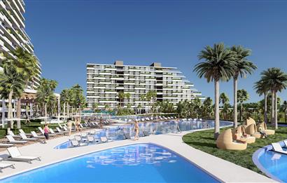 Kıbrıs İskele'nin En Prestijli Projesi F Blokta Satılık 2+1 Daireler