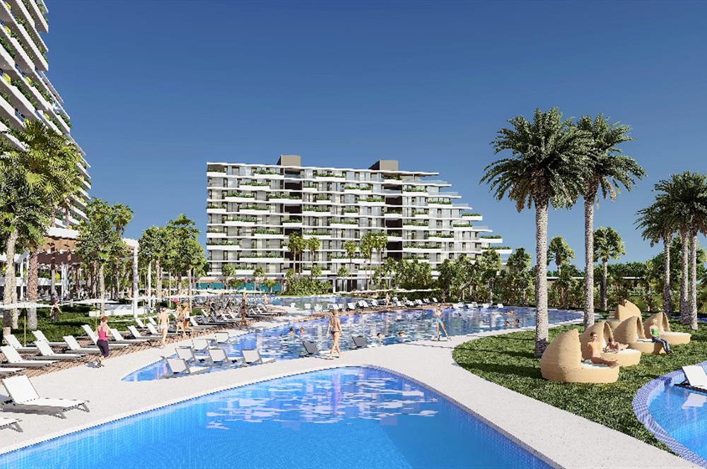 Kıbrıs İskele'nin En Prestijli Projesi F Blokta Satılık 4+1 Penthouse Daireler