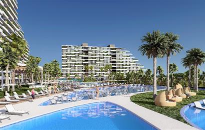 Kıbrıs İskele'nin En Prestijli Projesi F Blokta Satılık 4+1 Penthouse Daireler