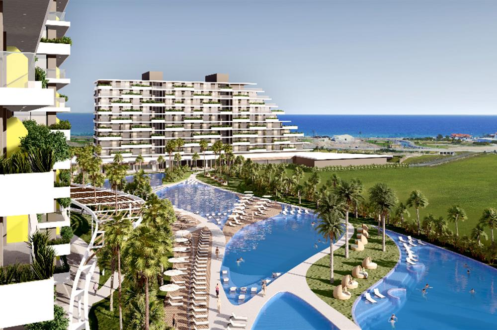 Kıbrıs İskele'nin En Prestijli Projesi F Blokta Satılık 2+1 Penthouse Daireler