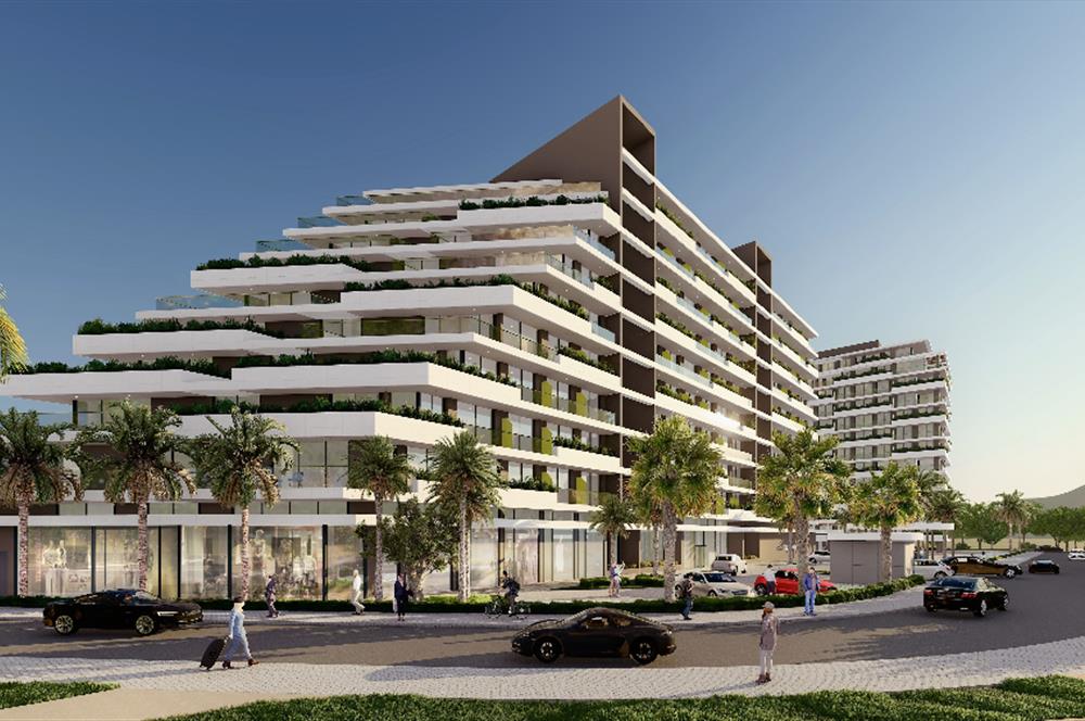 Kıbrıs İskele'nin En Prestijli Projesi F Blokta Satılık 2+1 Penthouse Daireler