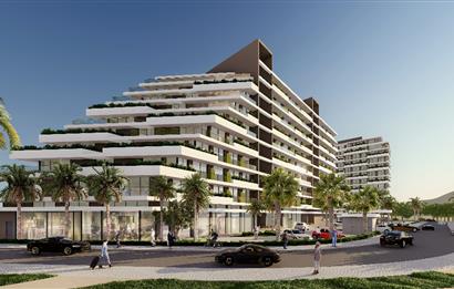 Kıbrıs İskele'nin En Prestijli Projesi F Blokta Satılık 2+1 Penthouse Daireler