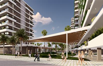 Kıbrıs İskele'nin En Prestijli Projesi F Blokta Satılık 4+1 Penthouse Daireler