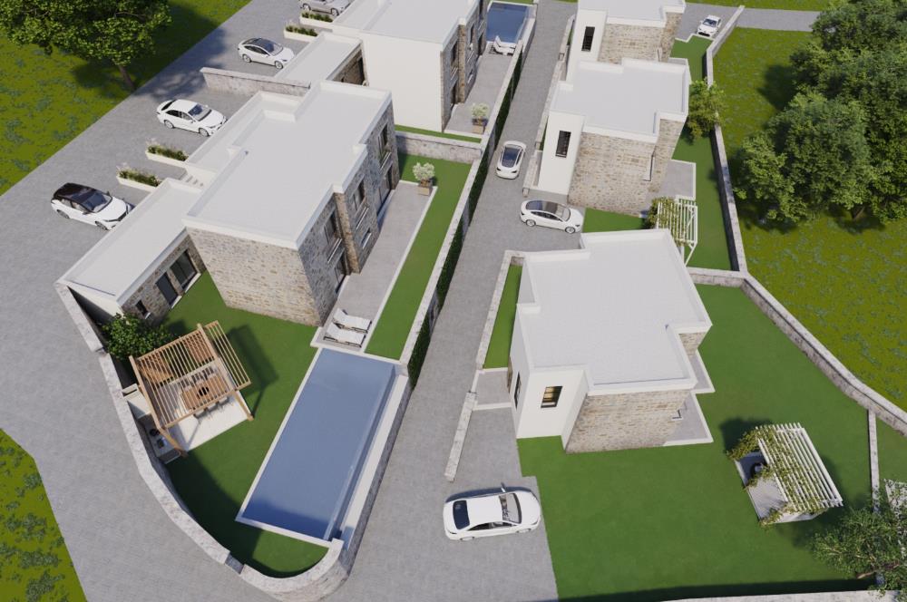 Gündoğan da Projeden Vade Seçenekli Satılık 3+1 Viİlalar