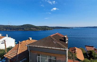 SARIYER YENİMAHALLEDE BOĞAZ MANZARALI MÜSTAKİL 4+2 BAHÇELİ EV