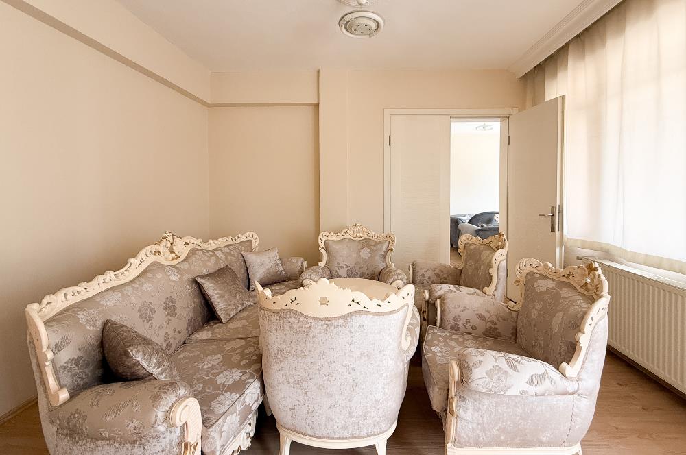 CENTURY 21 BAL GAYRİMENKUL'DEN DEVLET HASTANESİ VE ŞEHİR MERKEZİNE OLDUKÇA YAKIN İÇİ TAMAMEN YENİLENMİŞ,  KAPALI MUTFAKLI  ÇİFT LAVABO ÇİFT BALKONLU GENİŞ FERAH 2+1 
