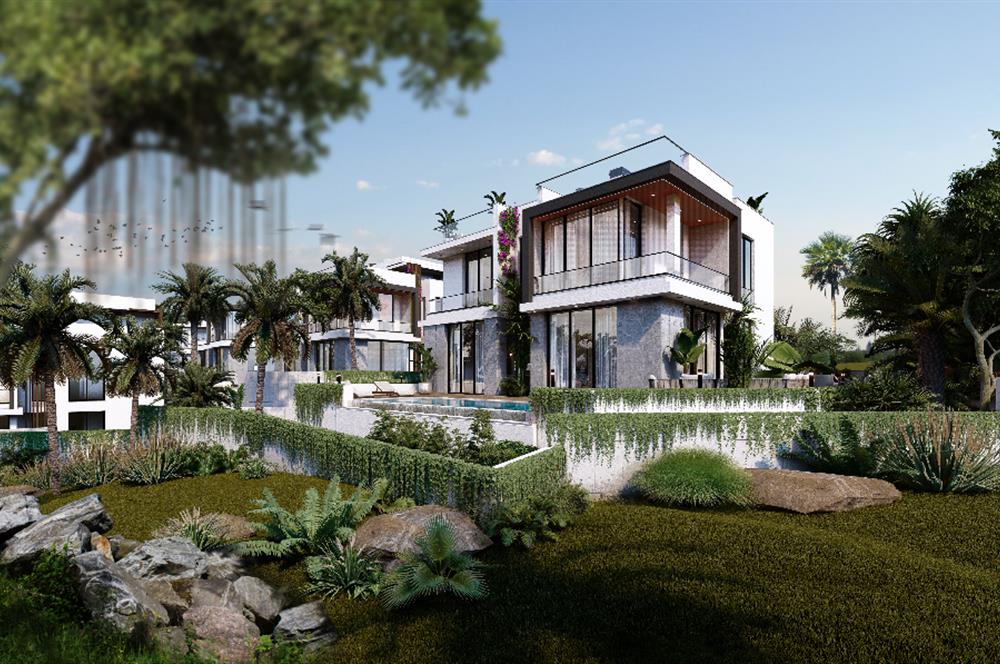 Kıbrıs GİRNE EDREMİT'TE Özel Fiyatlı Ultra Lüks Satılık 6+1 Villalar