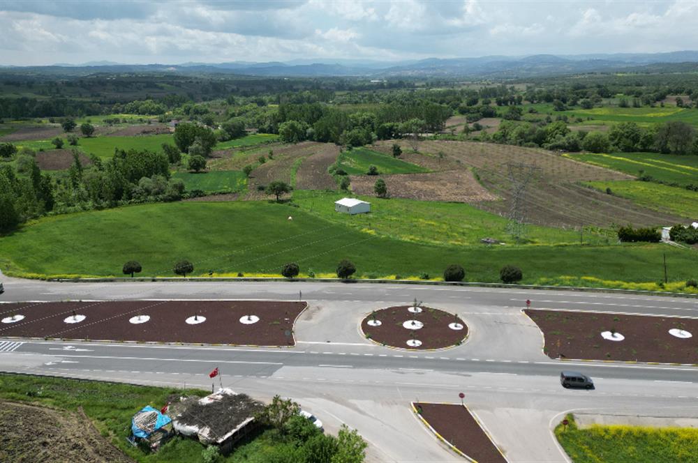 CENTURY 21 BAL'DAN EDREMİT ASFALTINA CEPHE SATILIK TARLA 