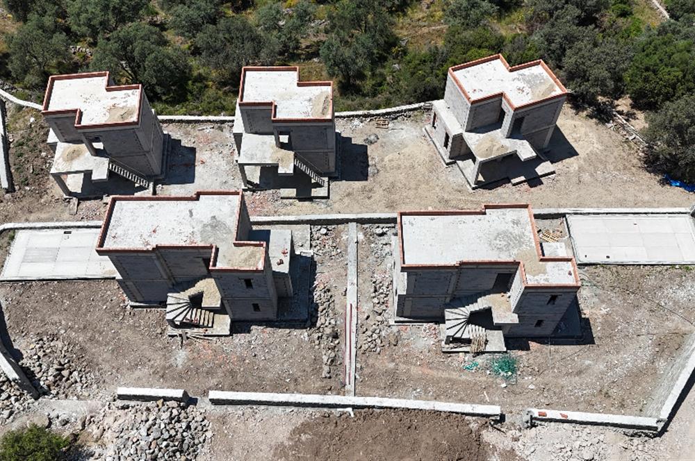 Gündoğan da Projeden Vade Seçenekli Satılık 3+1 Viİlalar