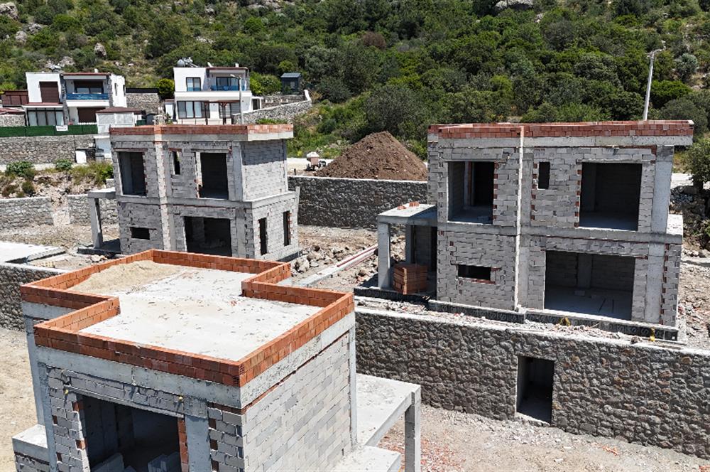 Gündoğan da Projeden Vade Seçenekli Satılık 3+1 Viİlalar