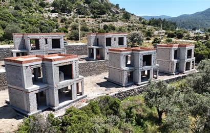 Gündoğan da Projeden Vade Seçenekli Satılık 3+1 Viİlalar