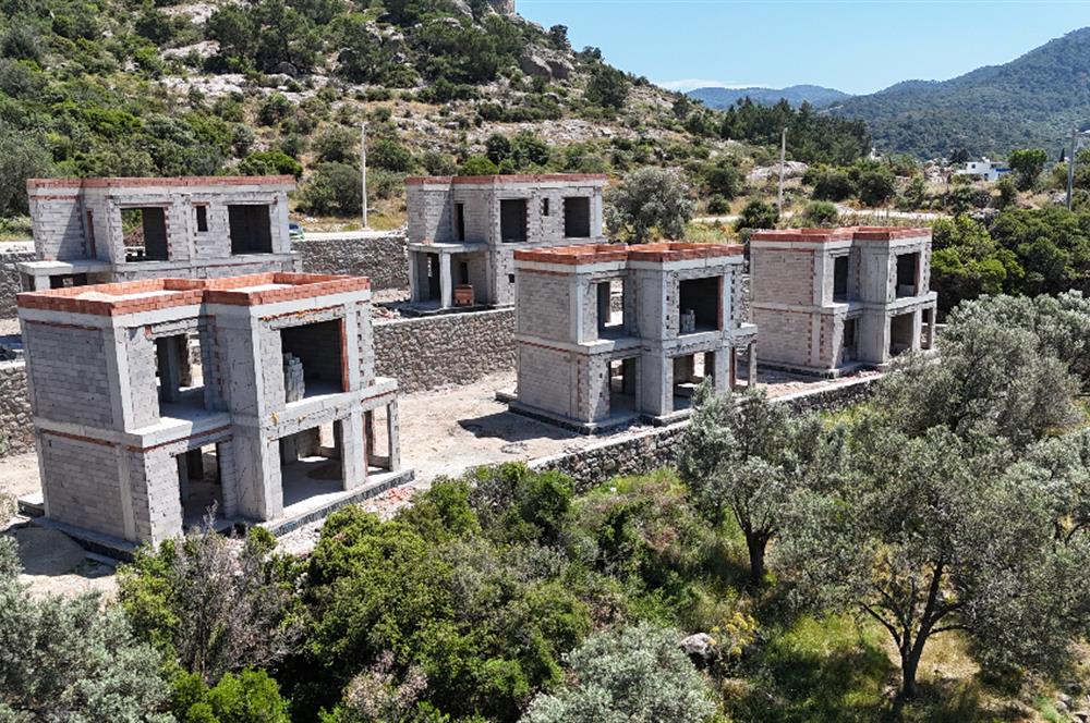 Gündoğan da Projeden Vade Seçenekli Satılık 3+1 Viİlalar