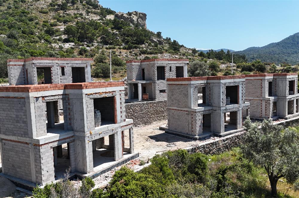 Gündoğan da Projeden Vade Seçenekli Satılık 3+1 Viİlalar