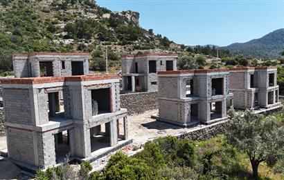 Gündoğan da Projeden Vade Seçenekli Satılık 3+1 Viİlalar