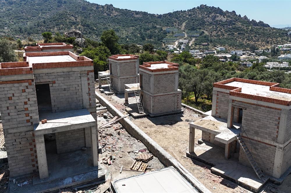 Gündoğan da Projeden Vade Seçenekli Satılık 3+1 Viİlalar