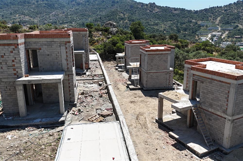 Gündoğan da Projeden Vade Seçenekli Satılık 3+1 Viİlalar