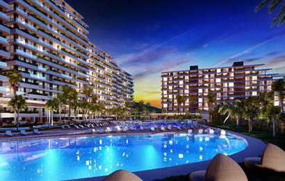 Kıbrıs İskele'nin En Prestijli Projesi F Blokta Satılık Stüdyo Daireler