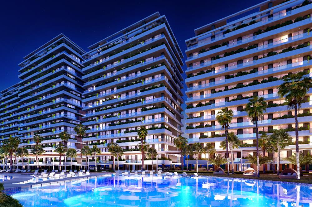 Kıbrıs İskele'nin En Prestijli Projesi F Blokta Satılık Stüdyo Daireler