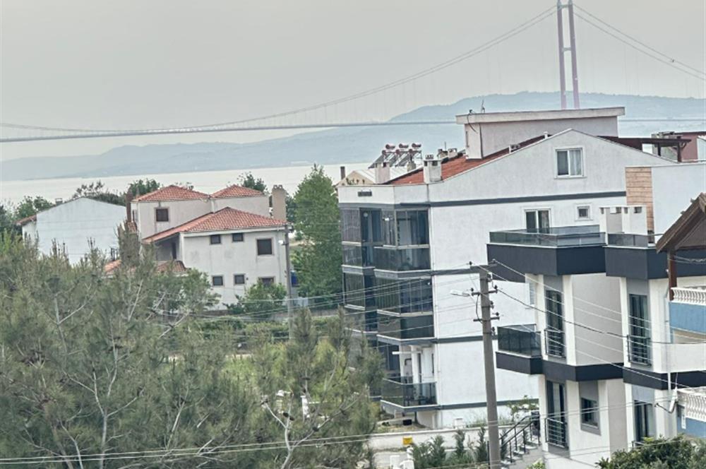 ÇANAKKALE LAPSEKİ'DE KÖPRÜ MANZARALI SATILIK DUBLEX3+1