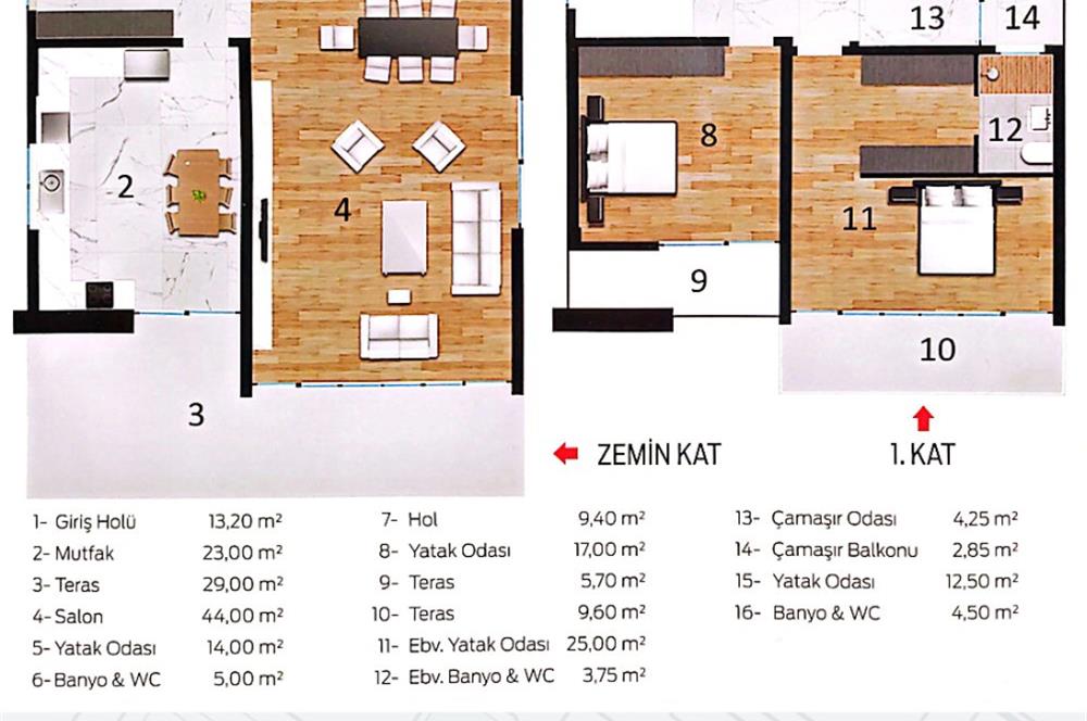 KABAOĞLUNDA MUHTEŞEM VADİ MANZARALI MÜSTAKİL 4+1 VİLLA