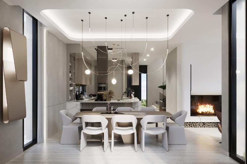 Specially Priced Ultra-Luxury 4+1 Villas for Sale in Edremit, Kyrenia, North Cyprus