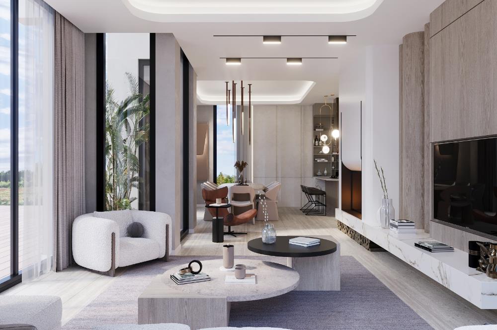Specially Priced Ultra-Luxury 4+1 Villas for Sale in Edremit, Kyrenia, North Cyprus