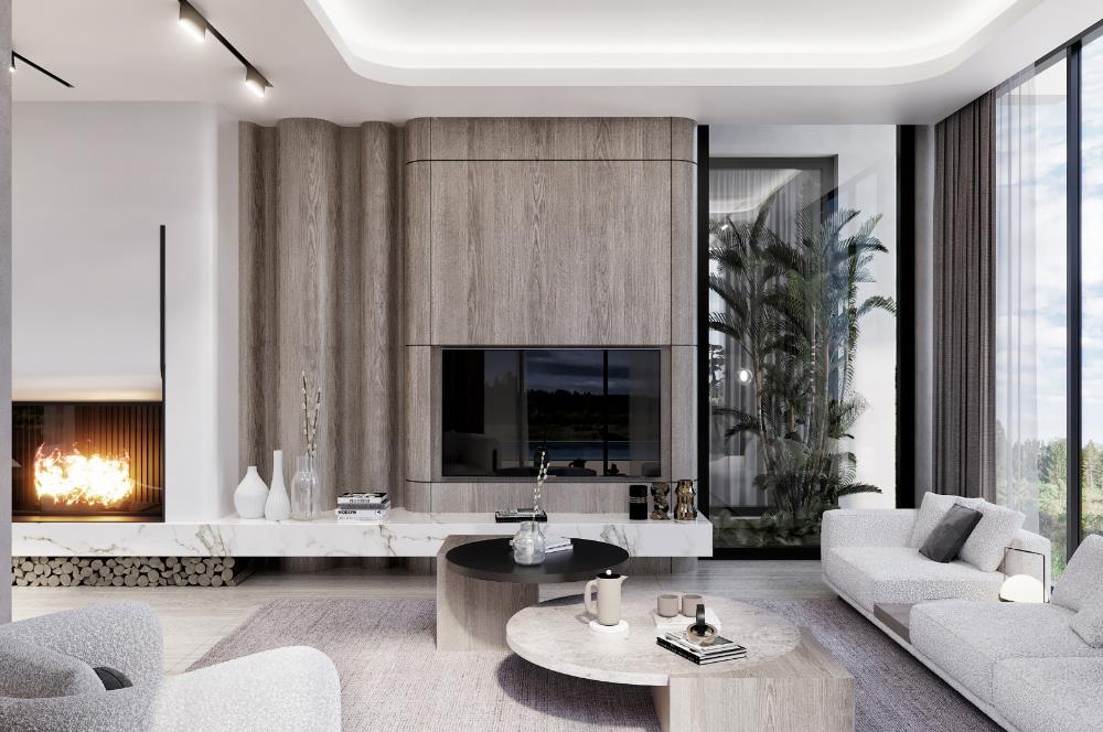 Specially Priced Ultra-Luxury 4+1 Villas for Sale in Edremit, Kyrenia, North Cyprus