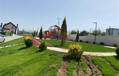 SİTE İÇERİSİNDE 7/24 GÜVENLİK 3+1 MÜSTAKİL ŞÖMİNELİ VİLLA