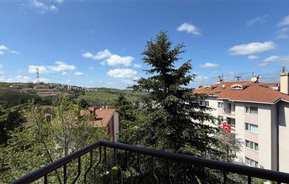 SARIYER ACARLAR DA DENİZ VE DOĞA MANZARALI ÖNÜ AÇIK SATILK DAİRE