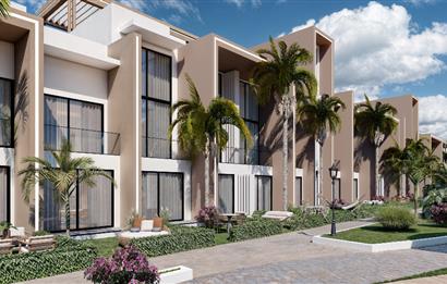 Kıbrıs Ötüken'de Ultra Lüks Lagün Havuzlu Sitede Satılık 1+0 Stüdyo Daireler