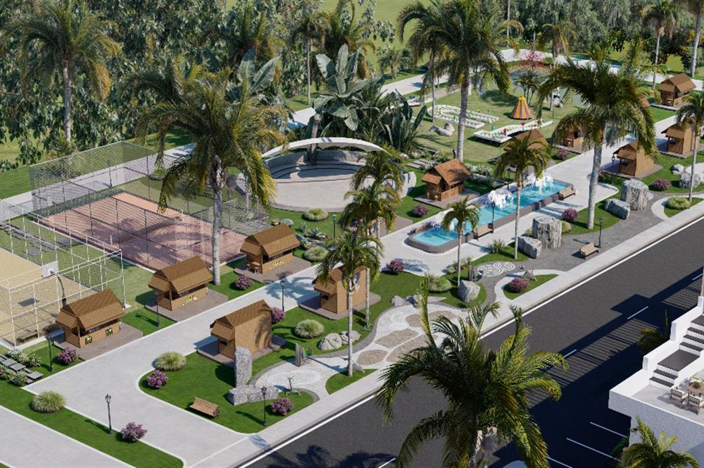 Kıbrıs Ötüken'de Ultra Lüks Lagün Havuzlu Sitede Satılık 2+1 Penthouse Daireler