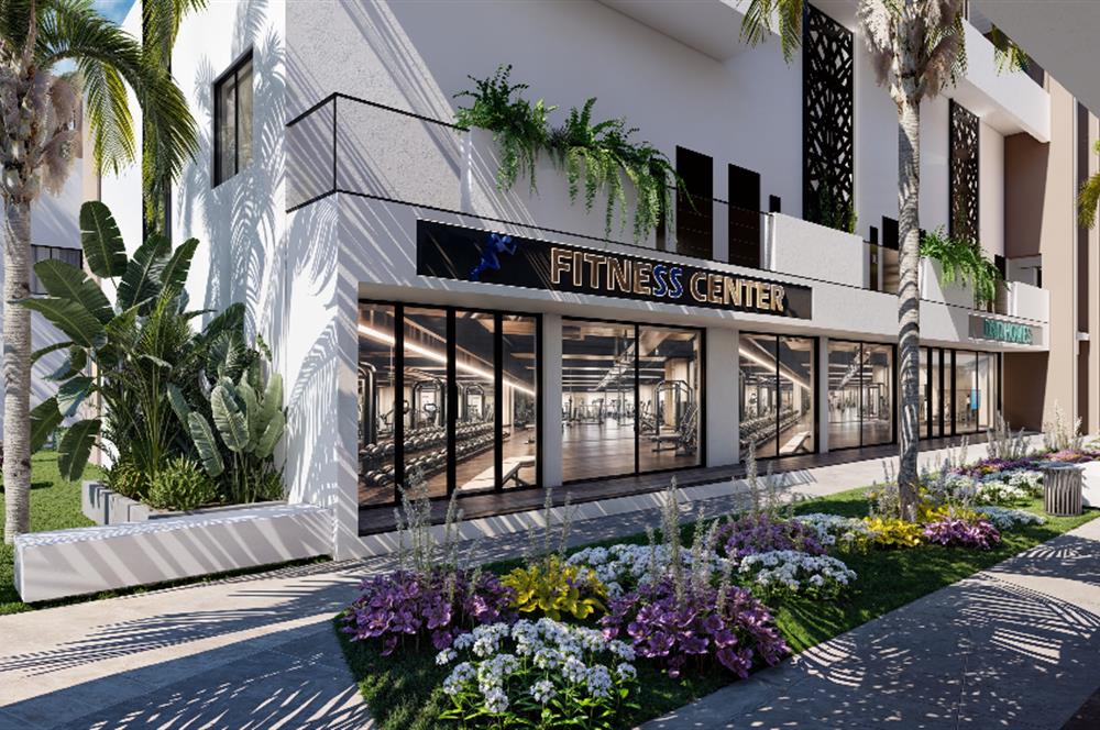 Kıbrıs Ötüken'de Ultra Lüks Lagün Havuzlu Sitede Satılık 1+1 Penthouse Daireler