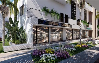 Kıbrıs Ötüken'de Ultra Lüks Lagün Havuzlu Sitede Satılık 1+1 Penthouse Daireler