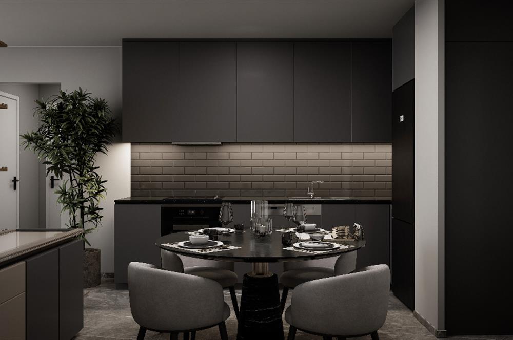 Kıbrıs Ötüken'de Ultra Lüks Lagün Havuzlu Sitede Satılık 1+1 Penthouse Daireler
