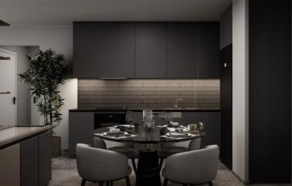 Kıbrıs Ötüken'de Ultra Lüks Lagün Havuzlu Sitede Satılık 1+1 Penthouse Daireler