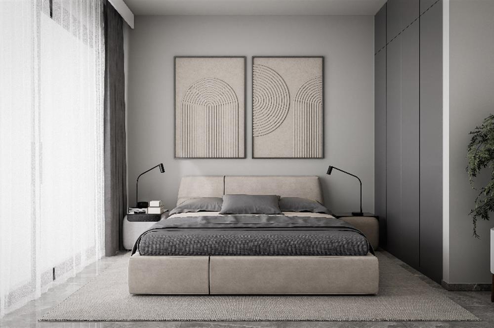 Kıbrıs Ötüken'de Ultra Lüks Lagün Havuzlu Sitede Satılık 1+1 Penthouse Daireler