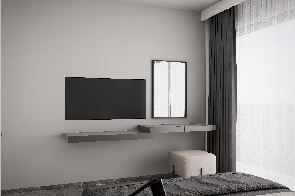 Kıbrıs Ötüken'de Ultra Lüks Lagün Havuzlu Sitede Satılık 2+1 Penthouse Daireler