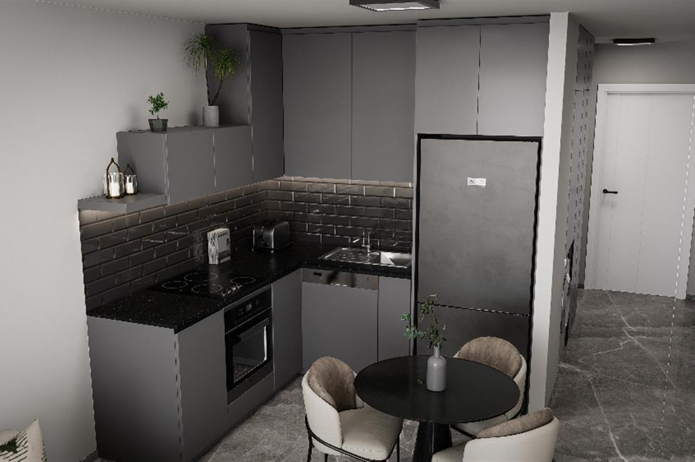 Kıbrıs Ötüken'de Ultra Lüks Lagün Havuzlu Sitede Satılık 1+0 Stüdyo Daireler