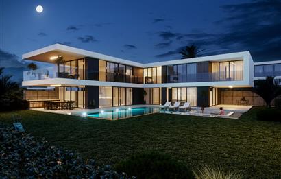 Kıbrıs Girne Çatalköy'de Satılık Ultra Lüks 5+1 Villa