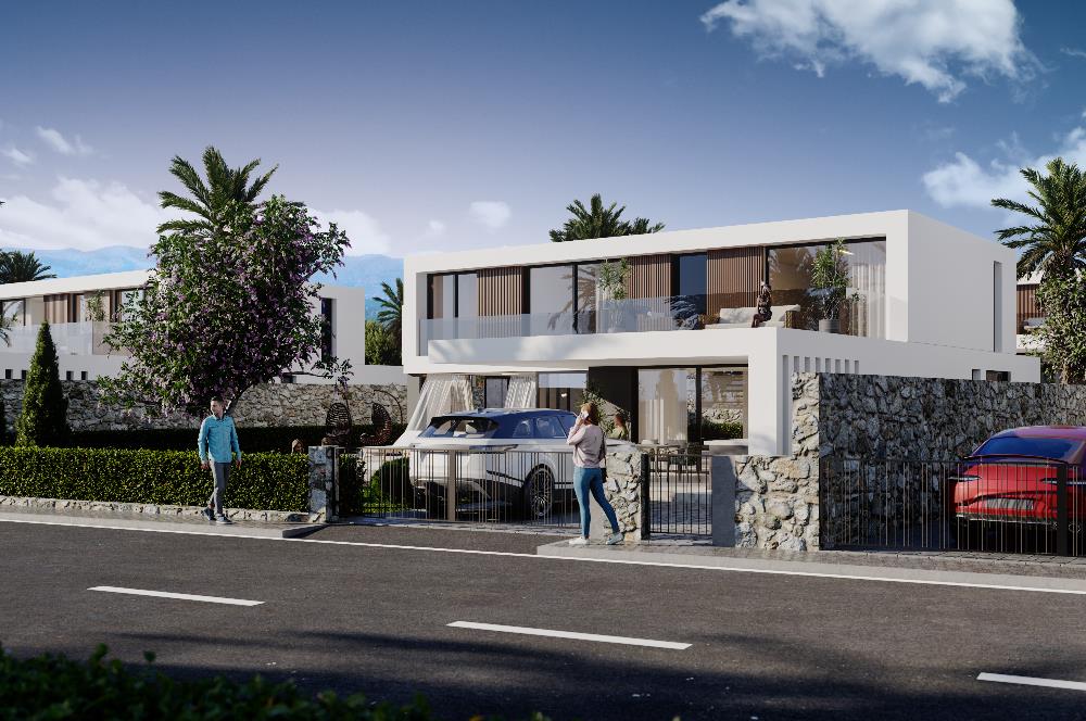 Kıbrıs Girne Çatalköy'de Satılık Ultra Lüks 4+1 Villa