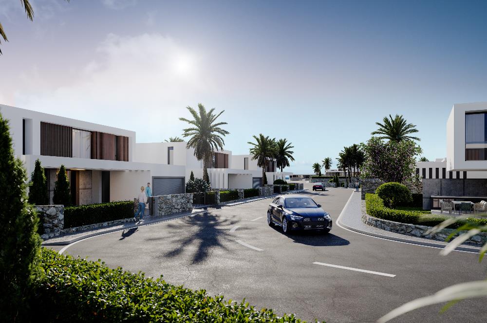Kıbrıs Girne Çatalköy'de Satılık Ultra Lüks 4+1 Villa