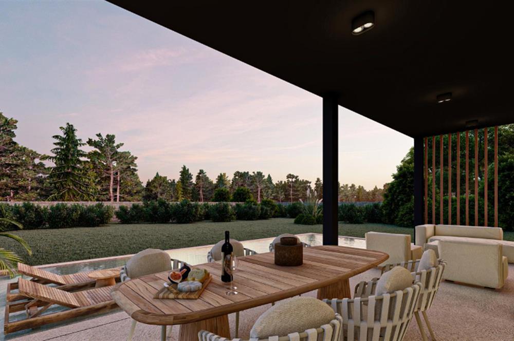 Çamlık 1000 M2 Arsa Üzerinde 3+1 Tek Katlı Villa