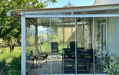 Bodrum Mumcular 2250 m² Arsa İçerisinde Satılık Çiftlik Ev