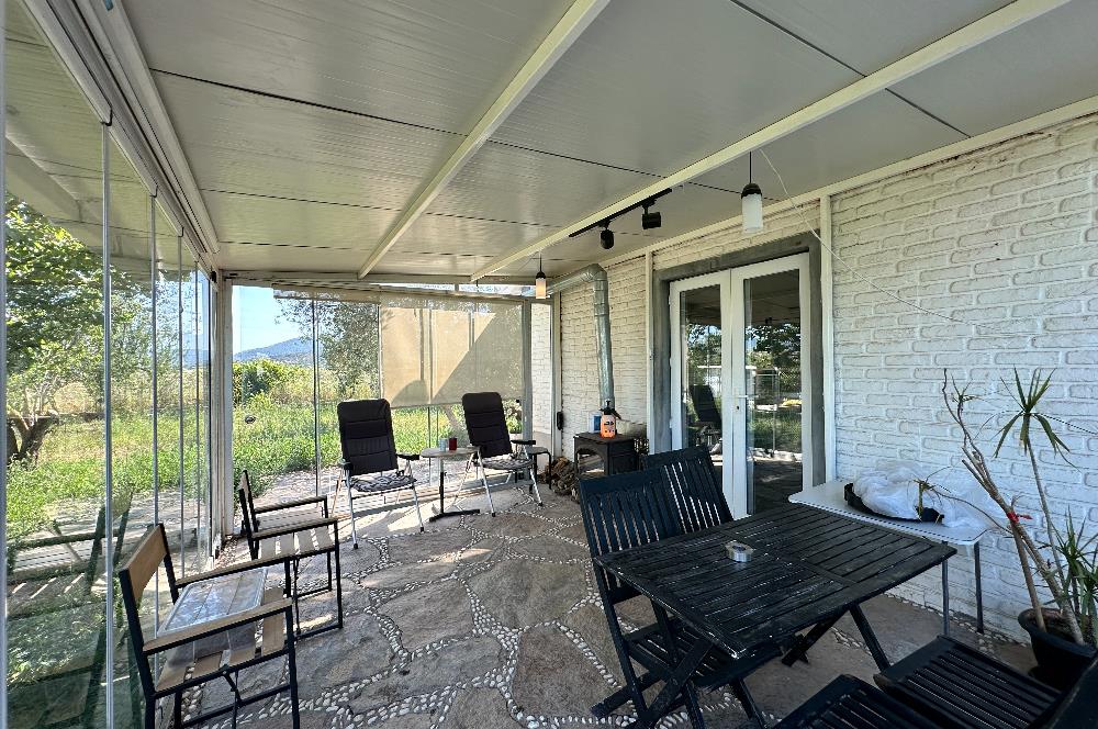 Bodrum Mumcular 2250 m² Arsa İçerisinde Satılık Çiftlik Ev