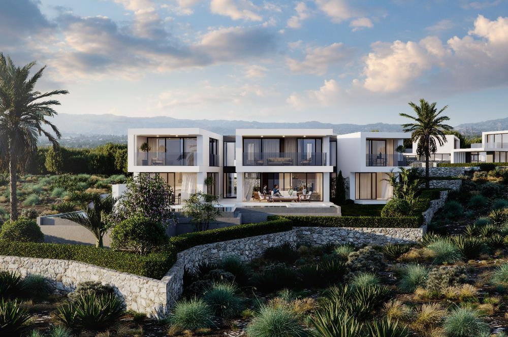 Kıbrıs Girne Çatalköy'de Satılık Ultra Lüks 4+1 Villa
