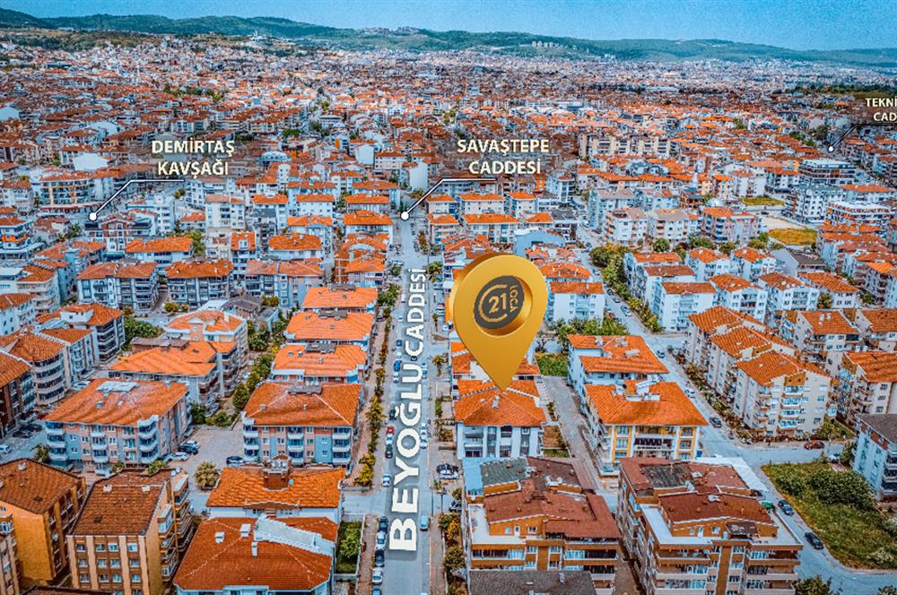 C21 LOCA'DAN BAHÇELİEVLER'DE GENİŞ DUBLEX 2+1 DAİRE